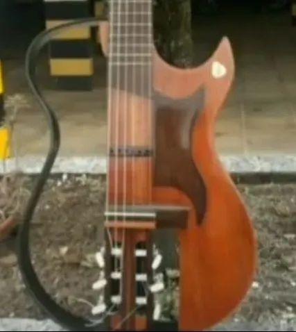 Violão vazado com acutica J.G luthier  - Foto 3