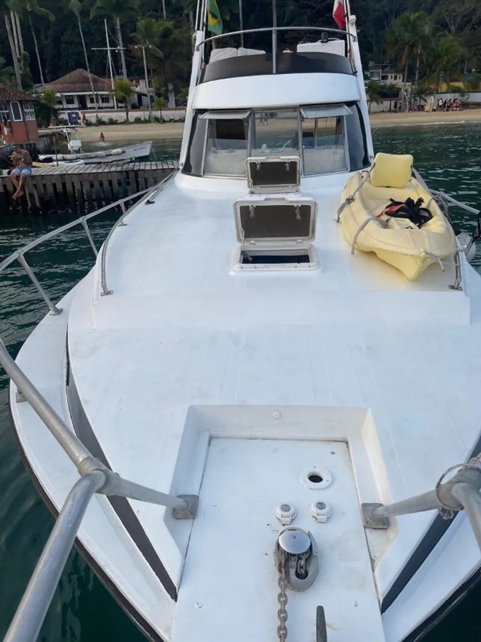 Lancha Dm 36 2x Mercedes OM 352 turbinados - Foto 7