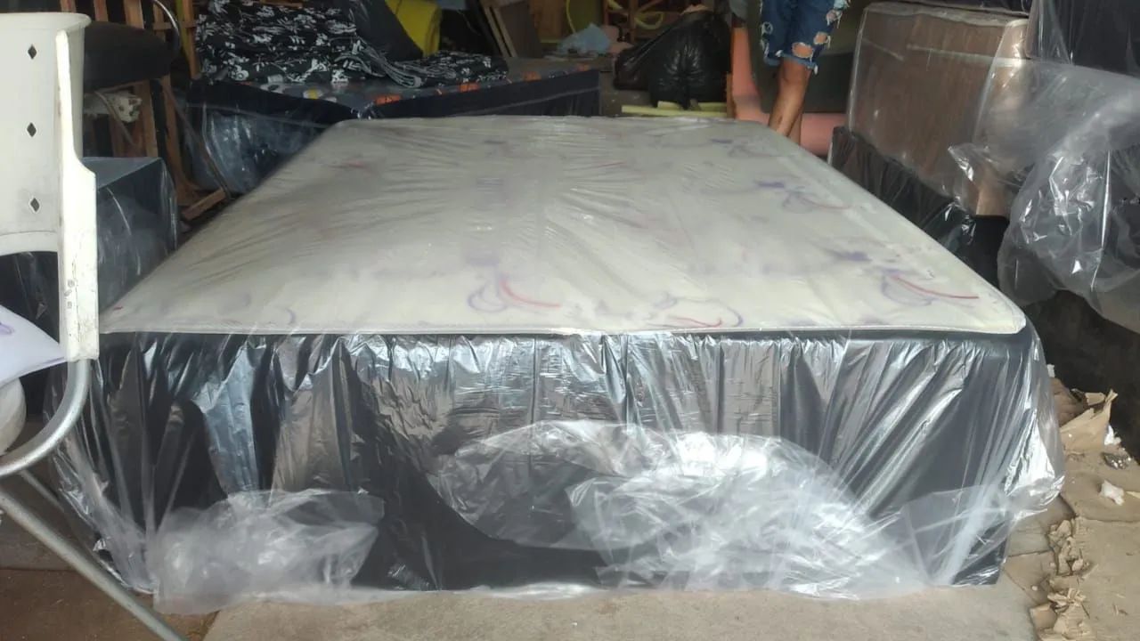Cama Box Casal Floral Elegante R$ 249,99 - Foto 3