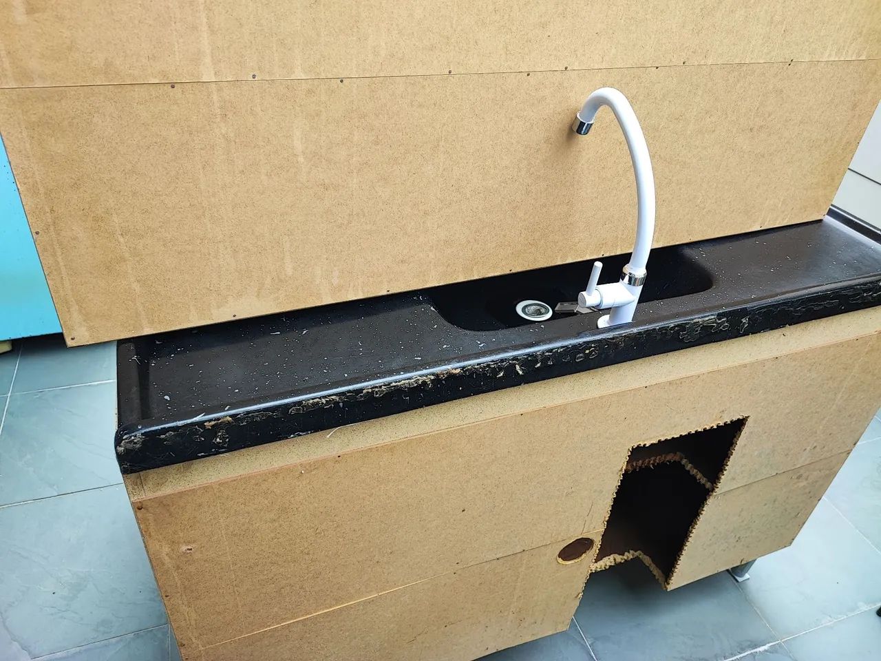 Armários de Cozinha em MDF - 2 Peças - Foto 3