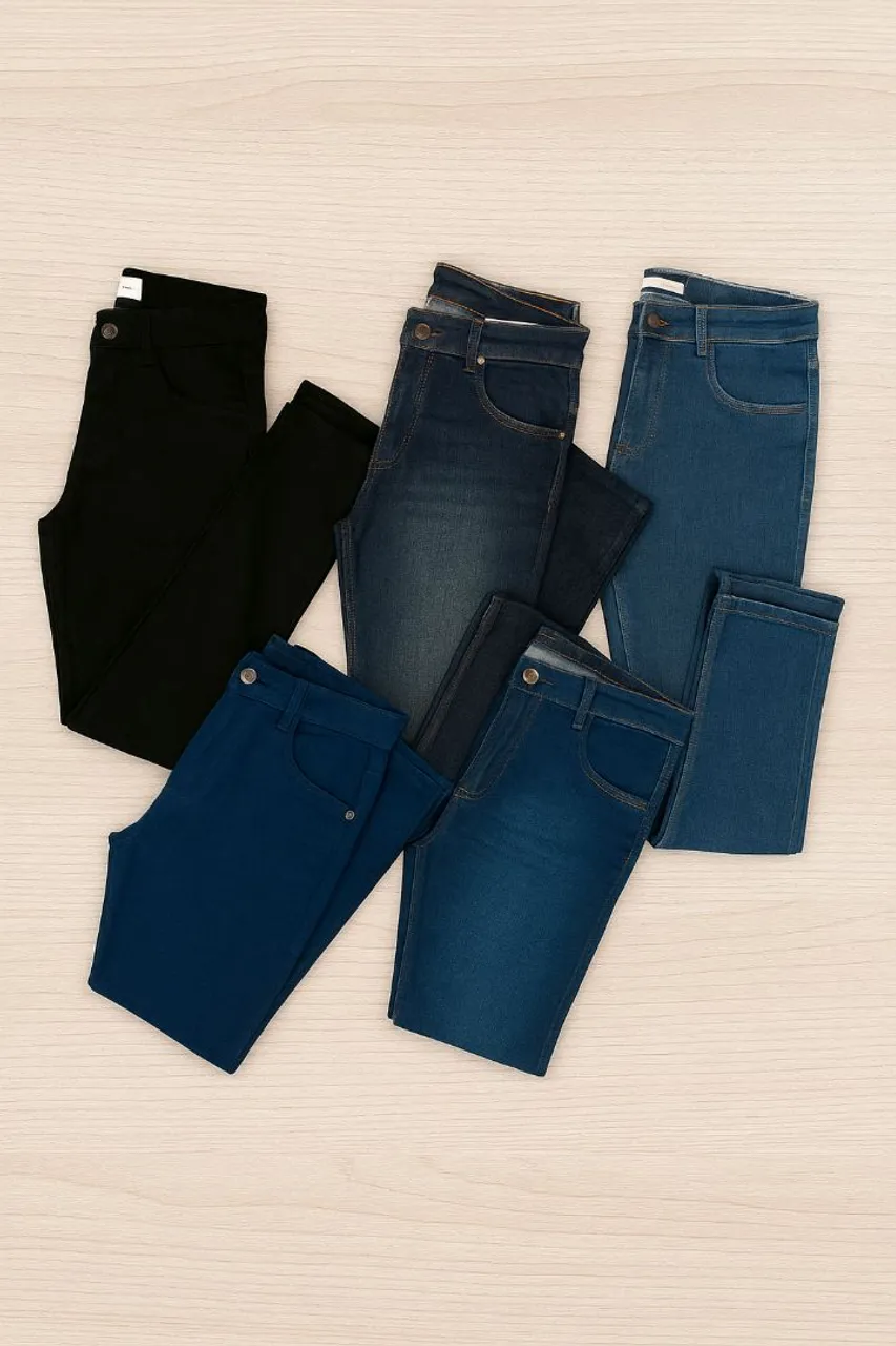 Calças Jeans com elastano