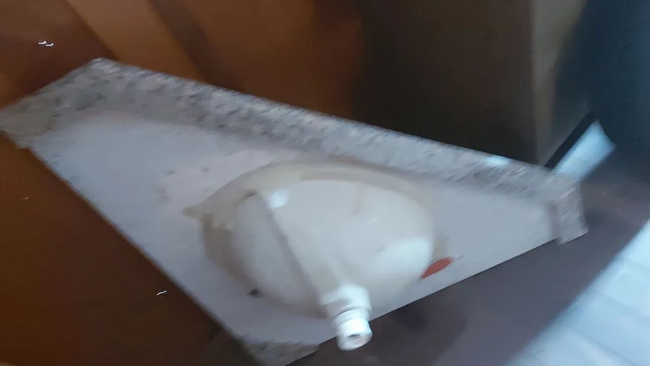 PIA COM PEDRA DE MÁRMORE PRA BANHEIRO  - Foto 6