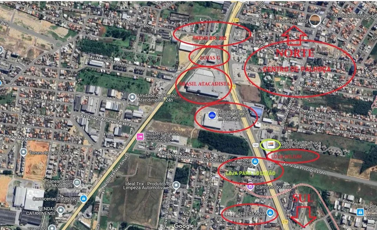 Loja para alugar, BR 101, Palhoça, SC - Foto 4
