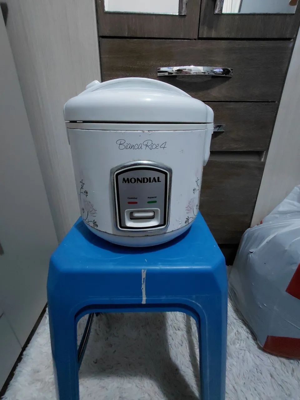 Panela Elétrica arroz mondial bianca rice 4