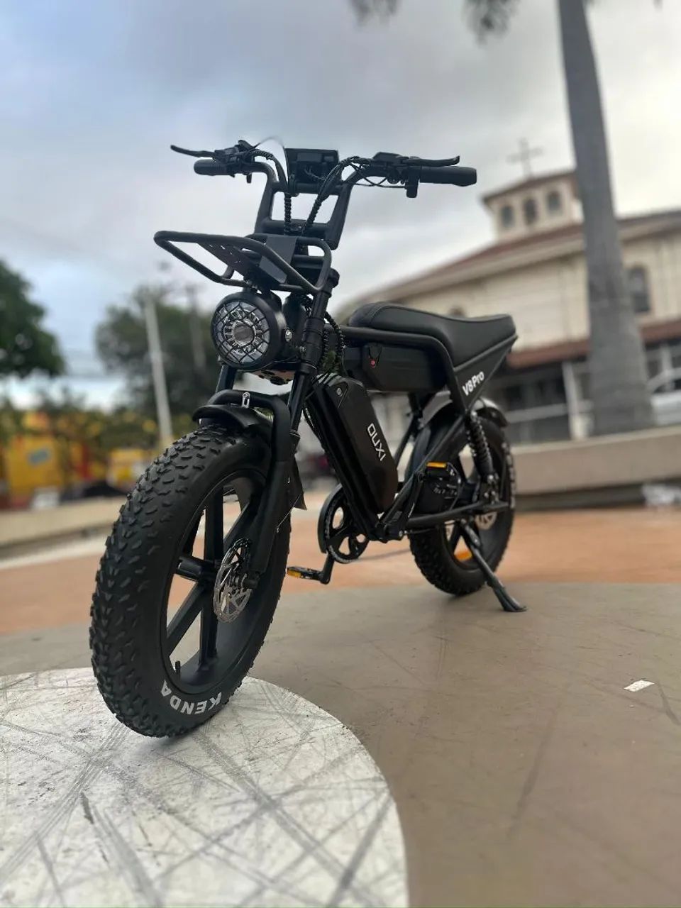 Bicicleta Elétrica QUXI V8 Pro  MAX 2 bateria (Zero Km) 