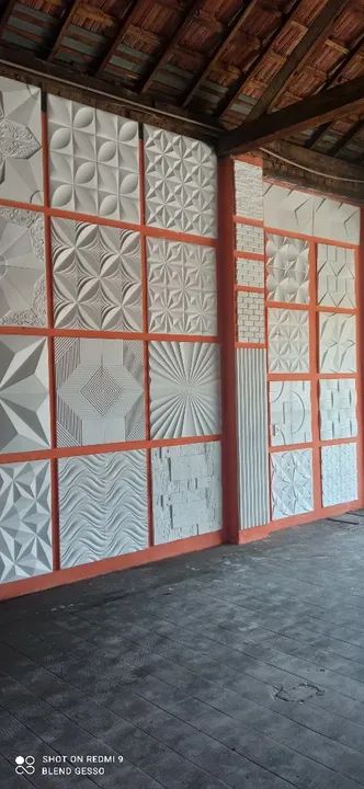 Placas de Gesso 3D 