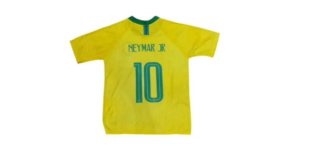 Lote 18 Camisetas Brasil Neymar + 3 Peq Def.brinde Descrição - Foto 2