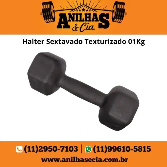Halter Sextavado Texturizado 01Kg