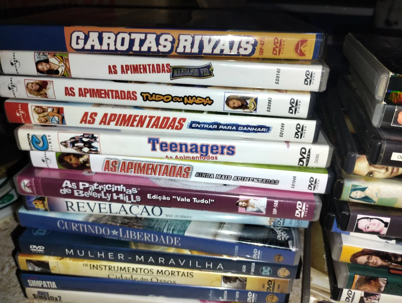 Lote 39 DVDs originais.