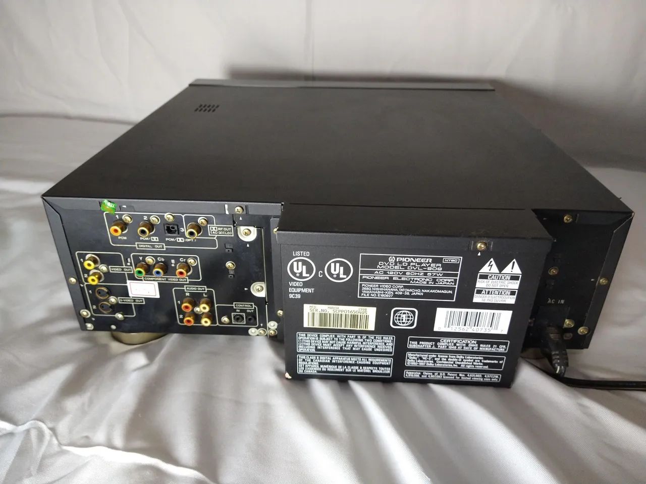 Home theater pionner 5.1 e leitor de DVD, ld e dvl - Foto 3