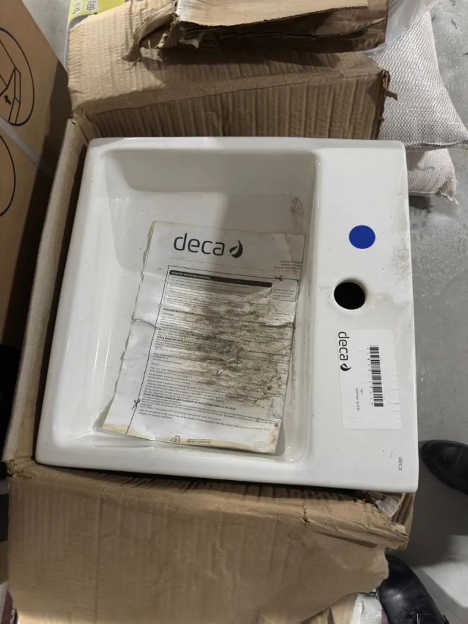 CUBA BRANCA LAVATÓRIO DECA