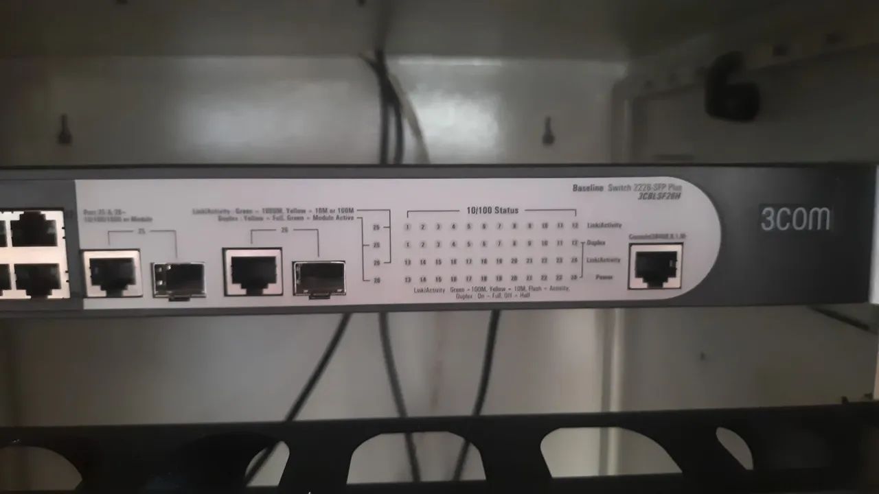 Rack de Rede Completo com Switch e Patch Panel - Foto 5