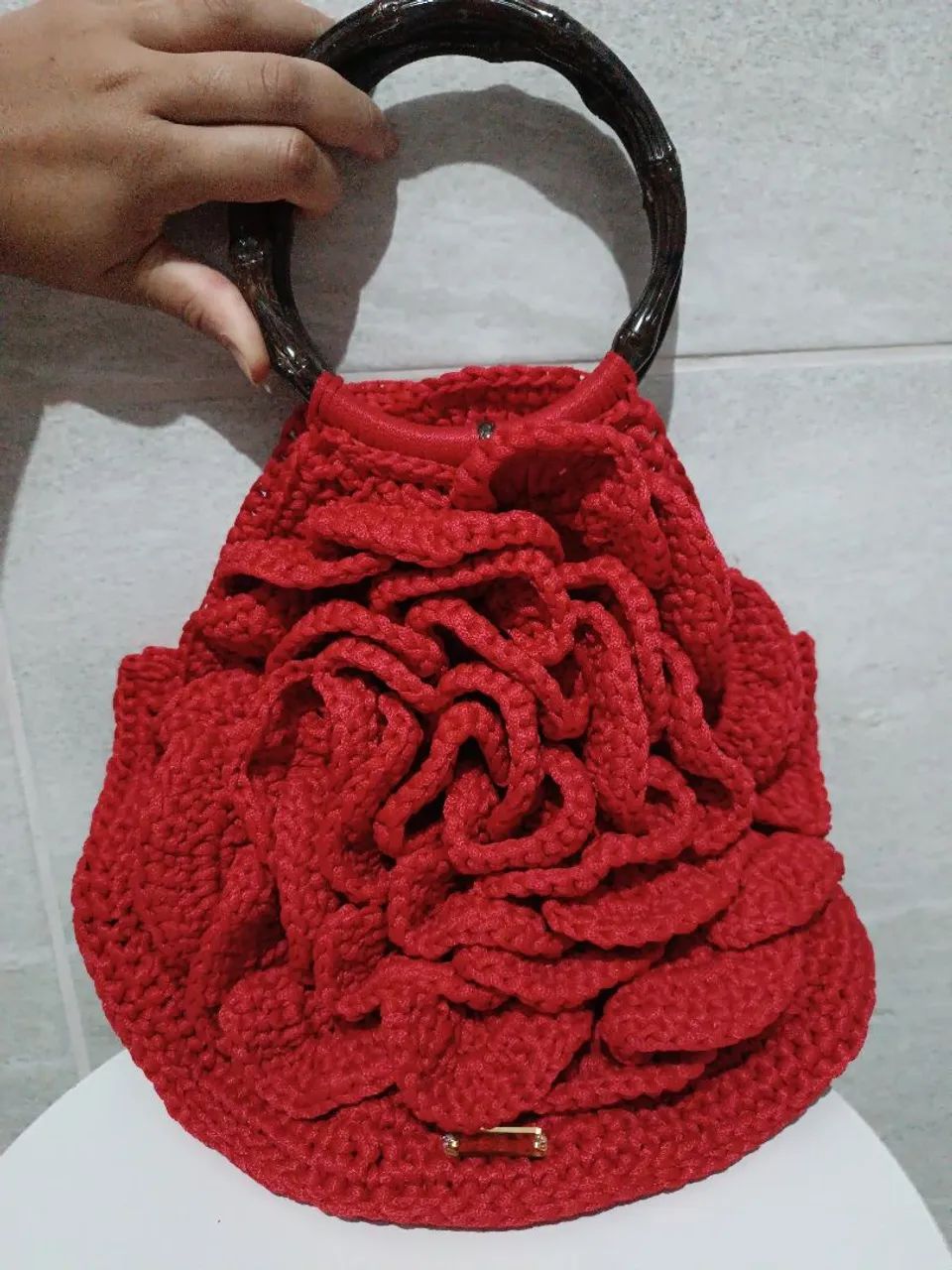 Bolsas de crochê - QUEIMA DE ESTOQUE DIA DAS MÃES  - Foto 4