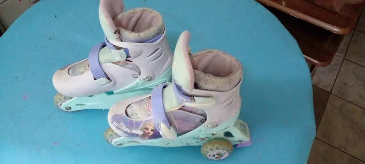 Patins Frozen Infantil - Foto 6