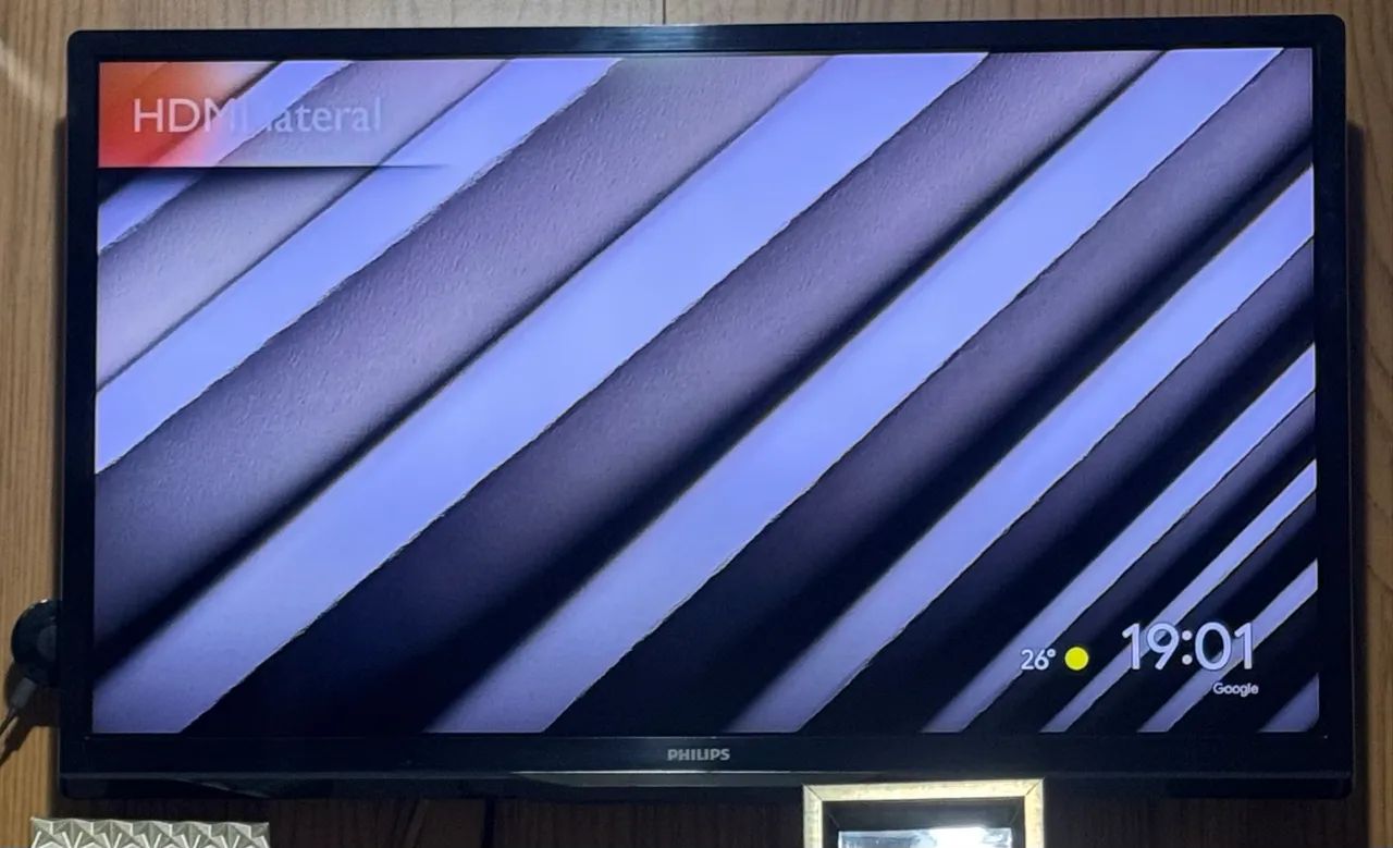 Vendo televisão e painel para TV