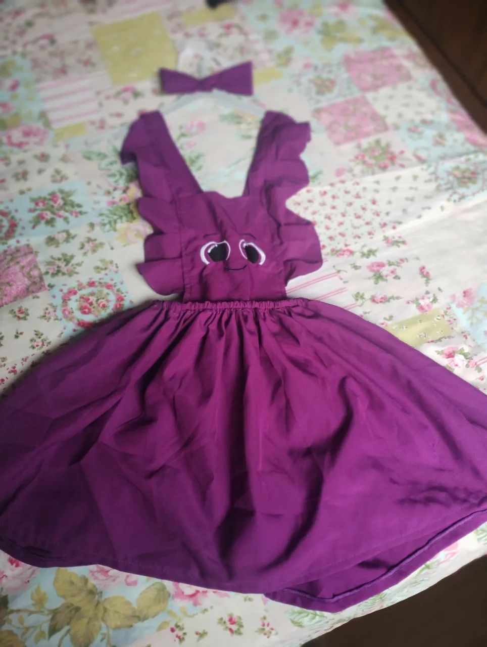 Vestido Infantil Personagem Divertido - Foto 2