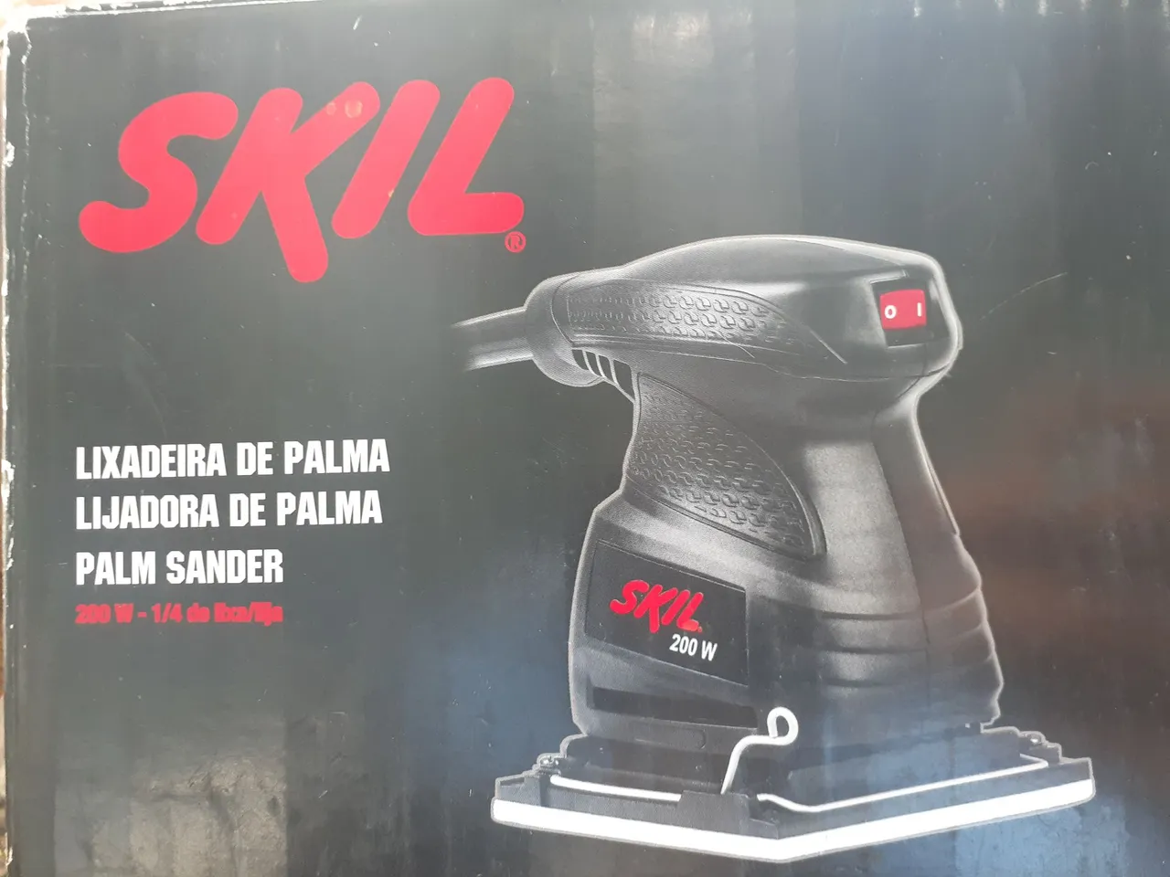 Lixadeira de Palma Skil 200W