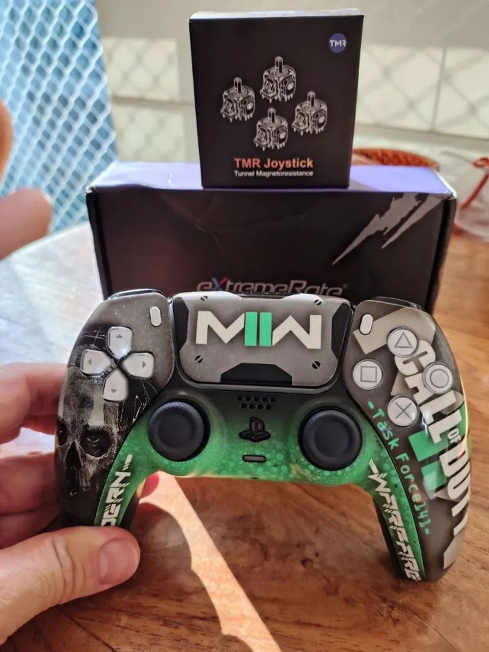 Controle Ps5 Zero + Pintura Personalizada + Hall Efect TMR + Paddles ExtremeRate