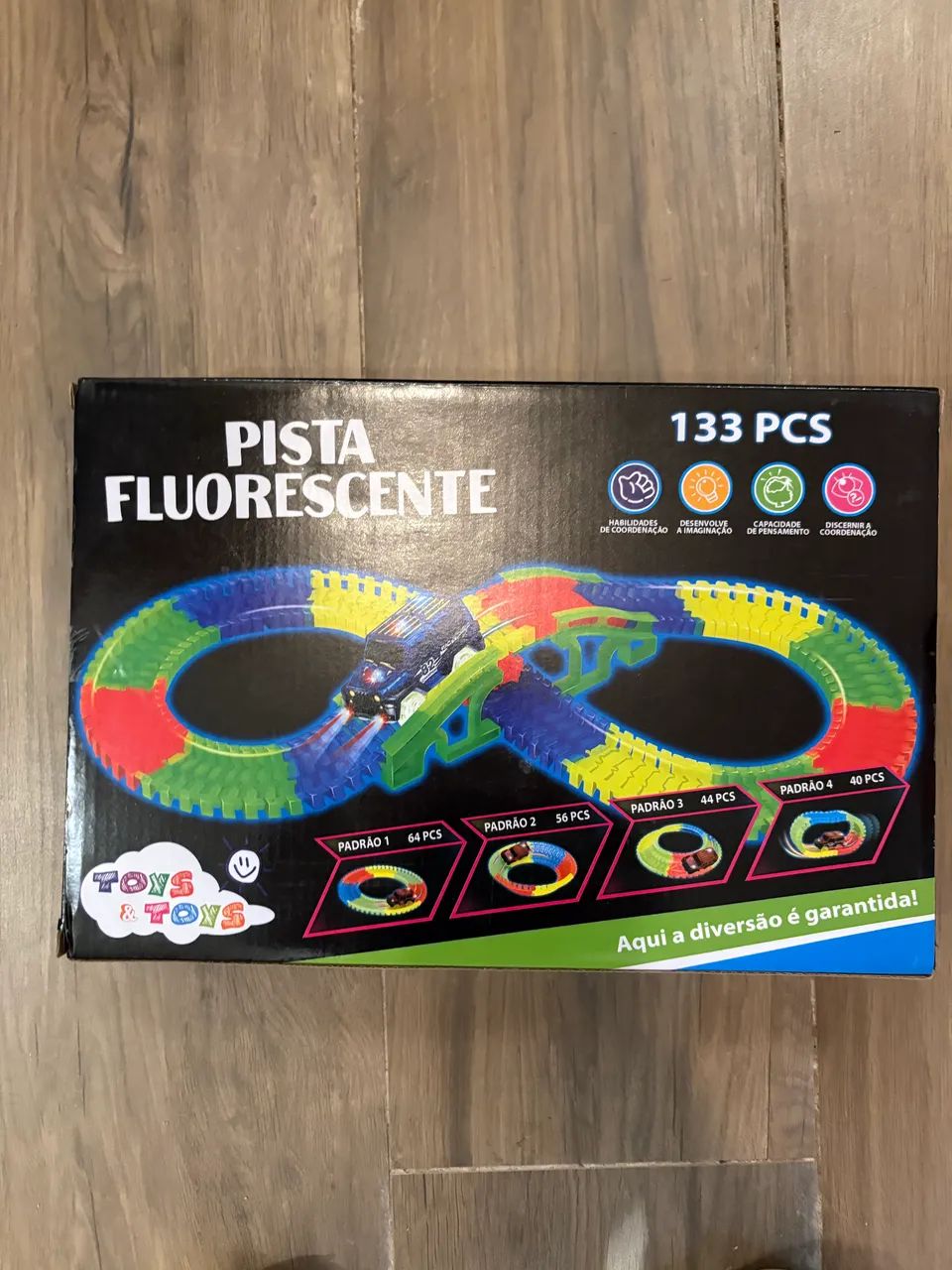 Pista Fluorescente - 133 peças  - Foto 2