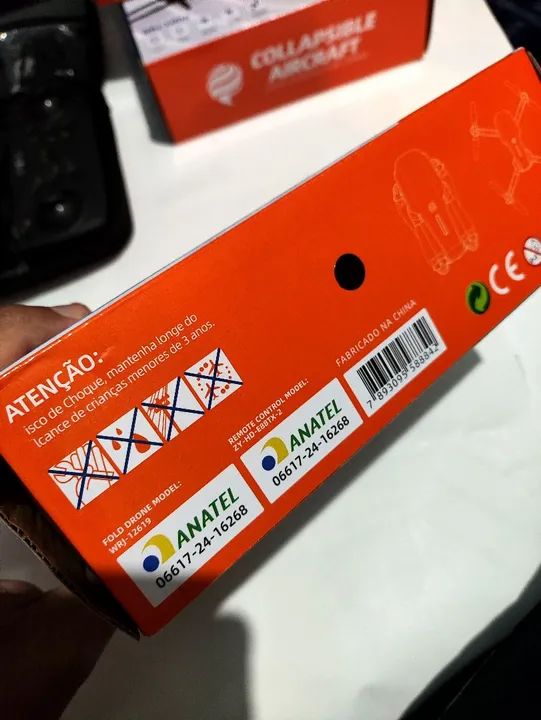 Drone inova wrj original com câmera 2 baterias - Foto 3