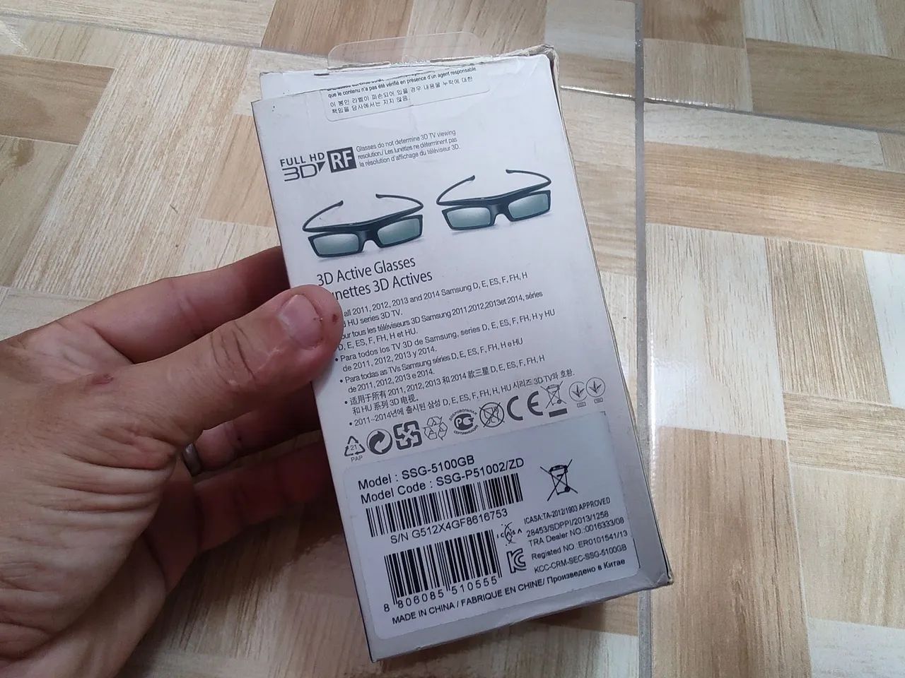 Óculos 3D Samsung para Smart TV - 2 Pack - Foto 2