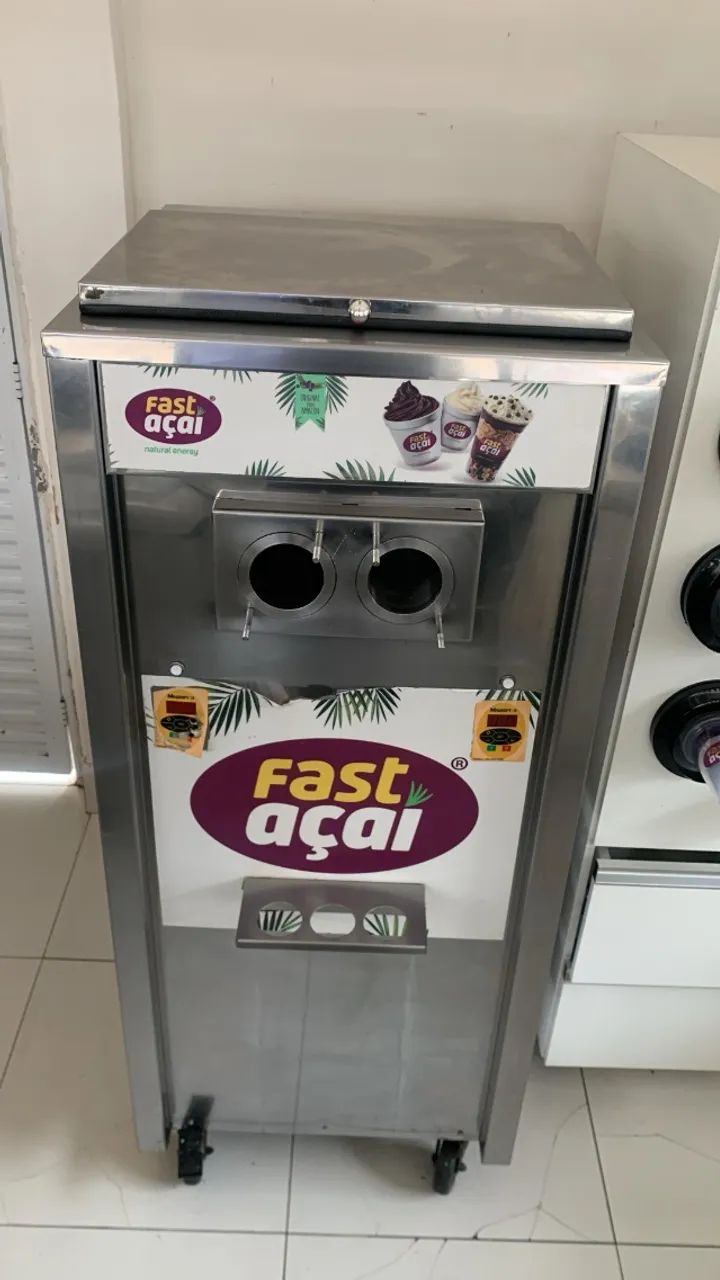 Máquina de Açaí e Sorvete MAQSOFT FLEX - 2 Sabores + 1 Misto | 50L/h - Foto 2