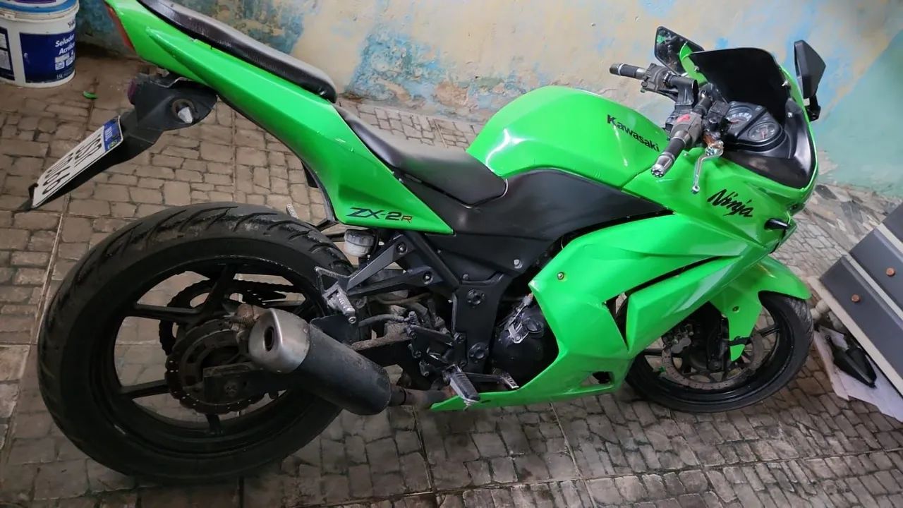 Kawasaki Ninja 250r Verde