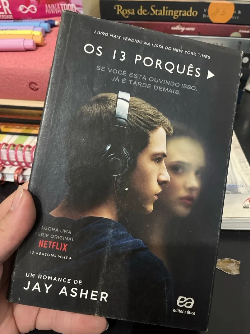 Livro Os 13 Porquês - Jay Asher
