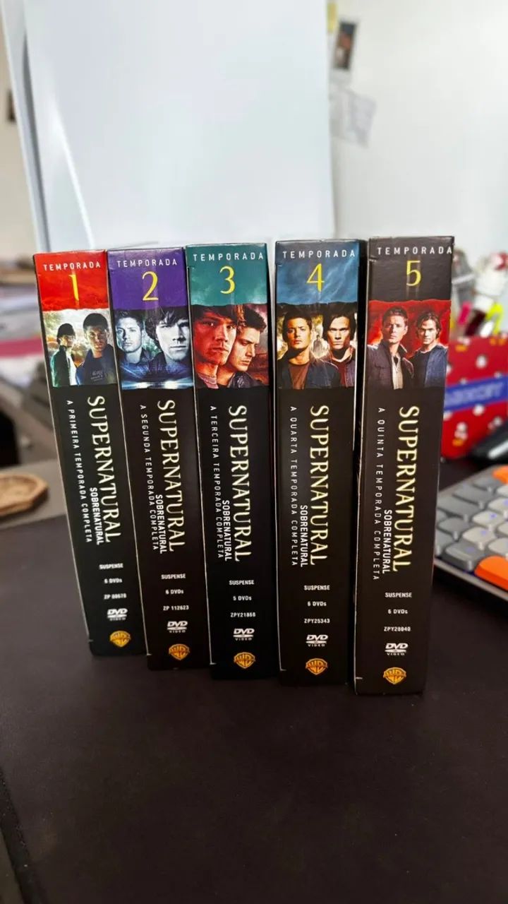 Coleção Supernatural / Sobrenatural - Temporada 1 - 5 - DVD - Foto 2