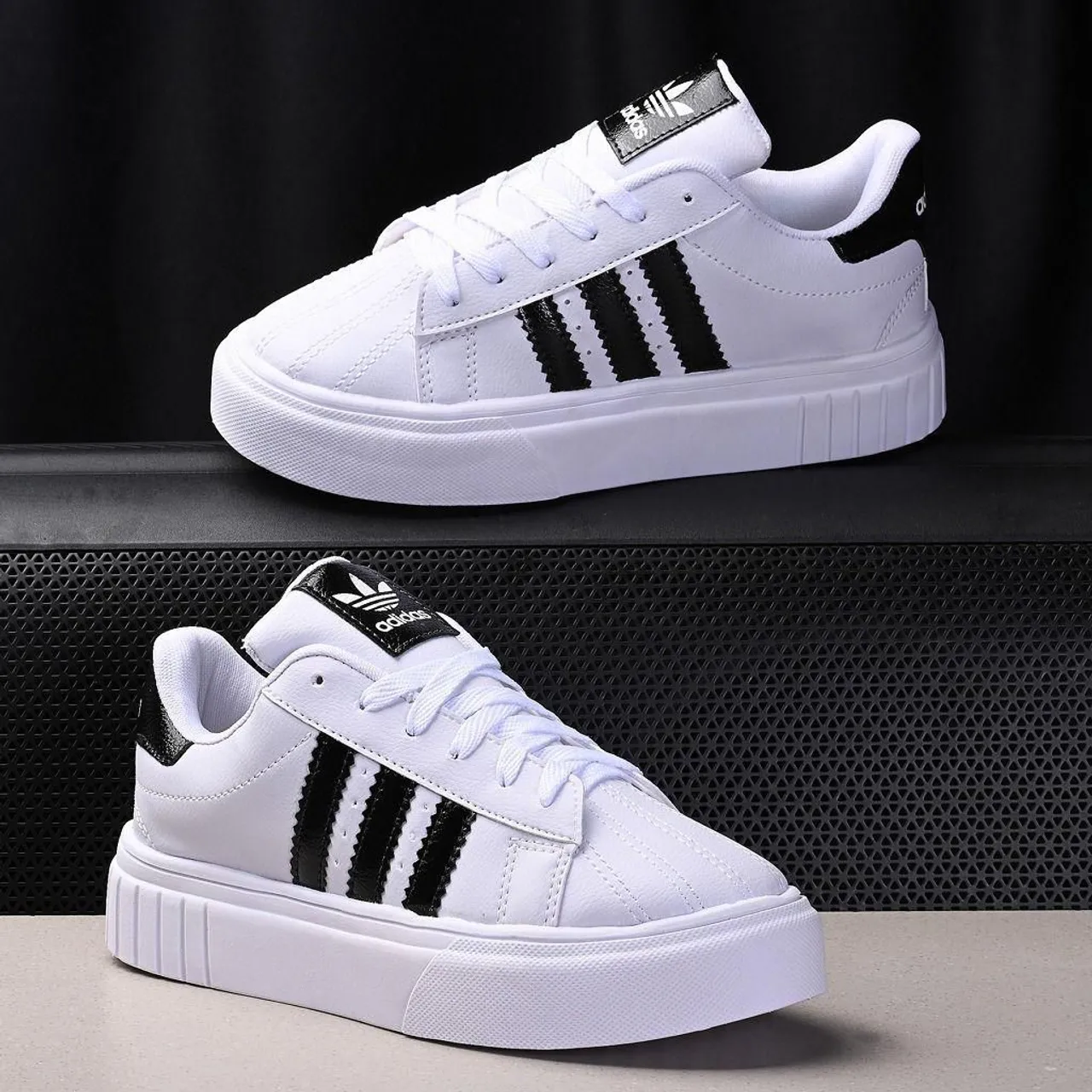 TÊNIS ADIDAS BRANCO E O NEW BALANCE MODELO NOVO PRA VCS Q GOSTA DE TÁ COM UM CALÇADO TOP