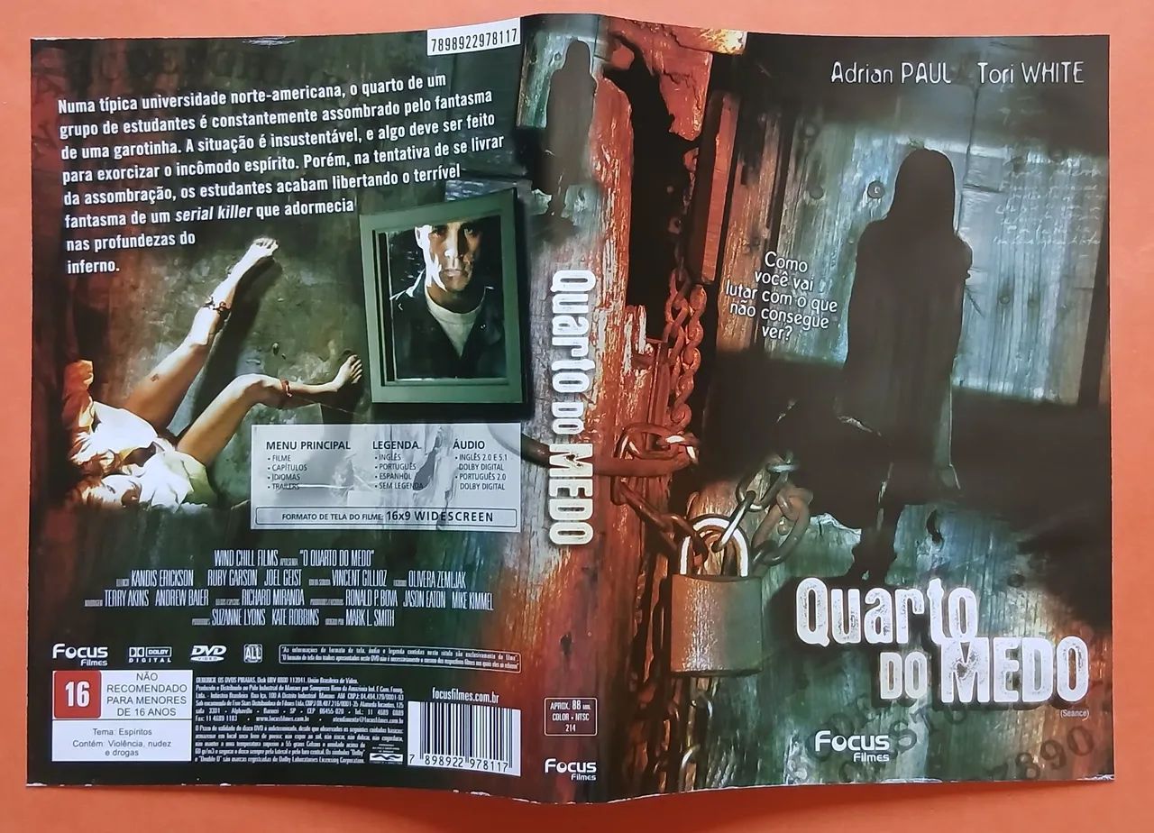 Dvd Espiritos da Floresta + Quarto do Medo  - Adrian Paul  - Foto 5