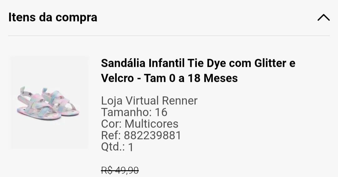 Sandália bebê com glitter e velcro - Foto 2