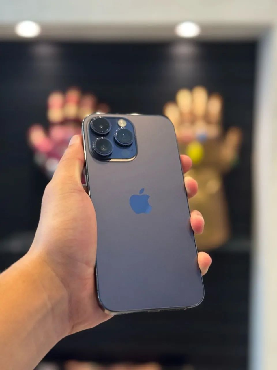 Oferta Imperdível: iPhone 14 Pro Max 128GB Roxo Semi Novo!  - Foto 5
