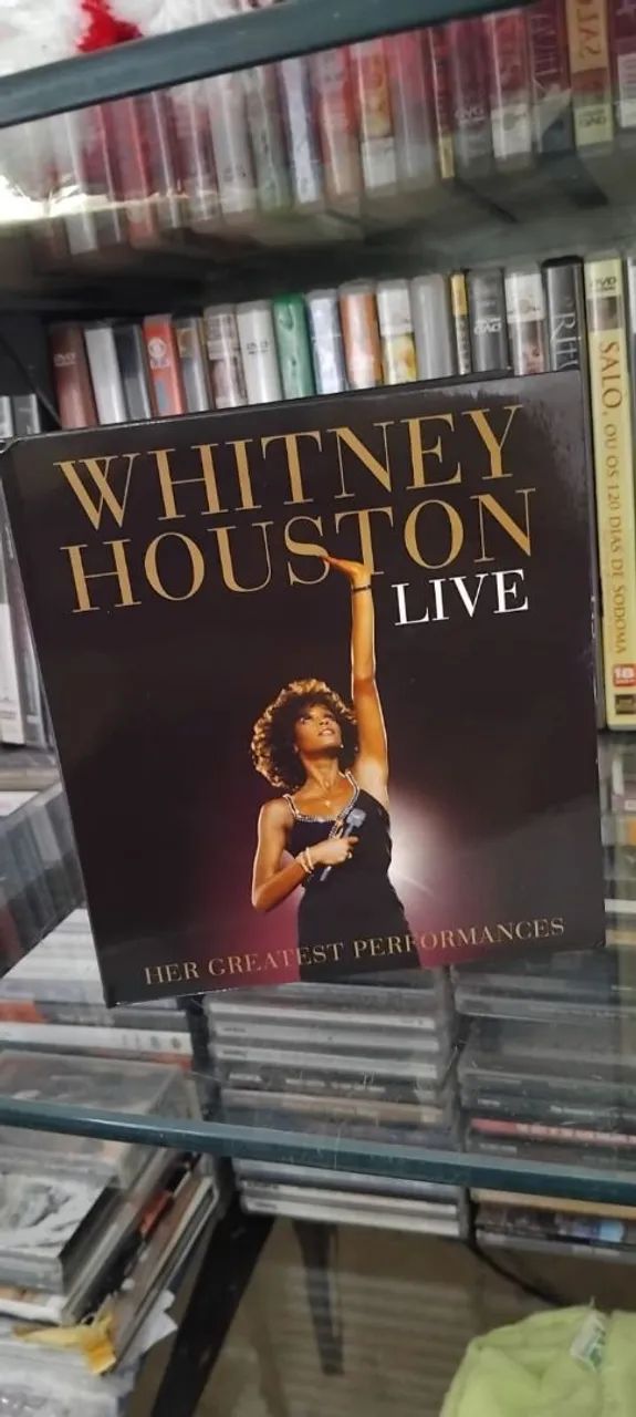 CD+DVD Whitney Houston Live Her Greatest Performances 