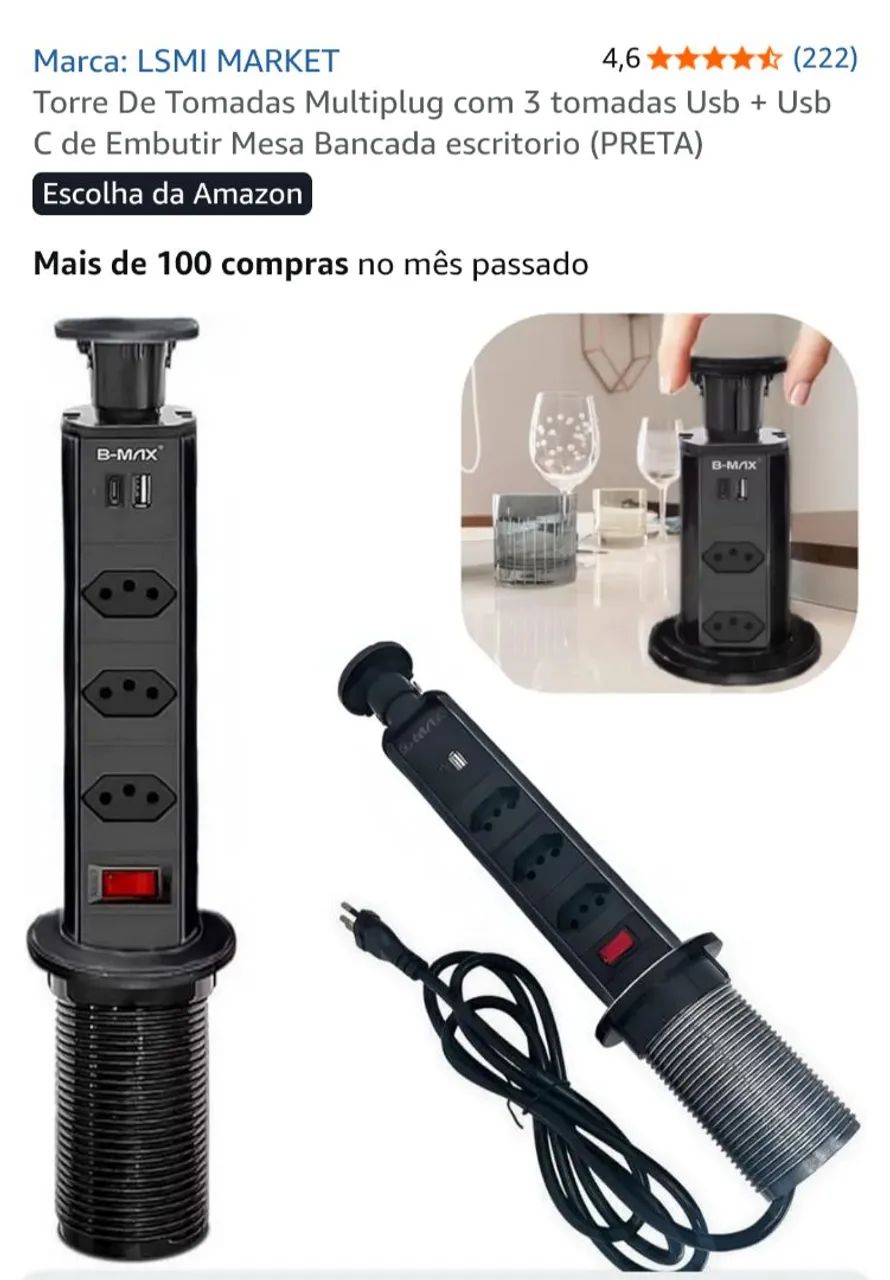 Torre de tomada 110wats64673146305281120