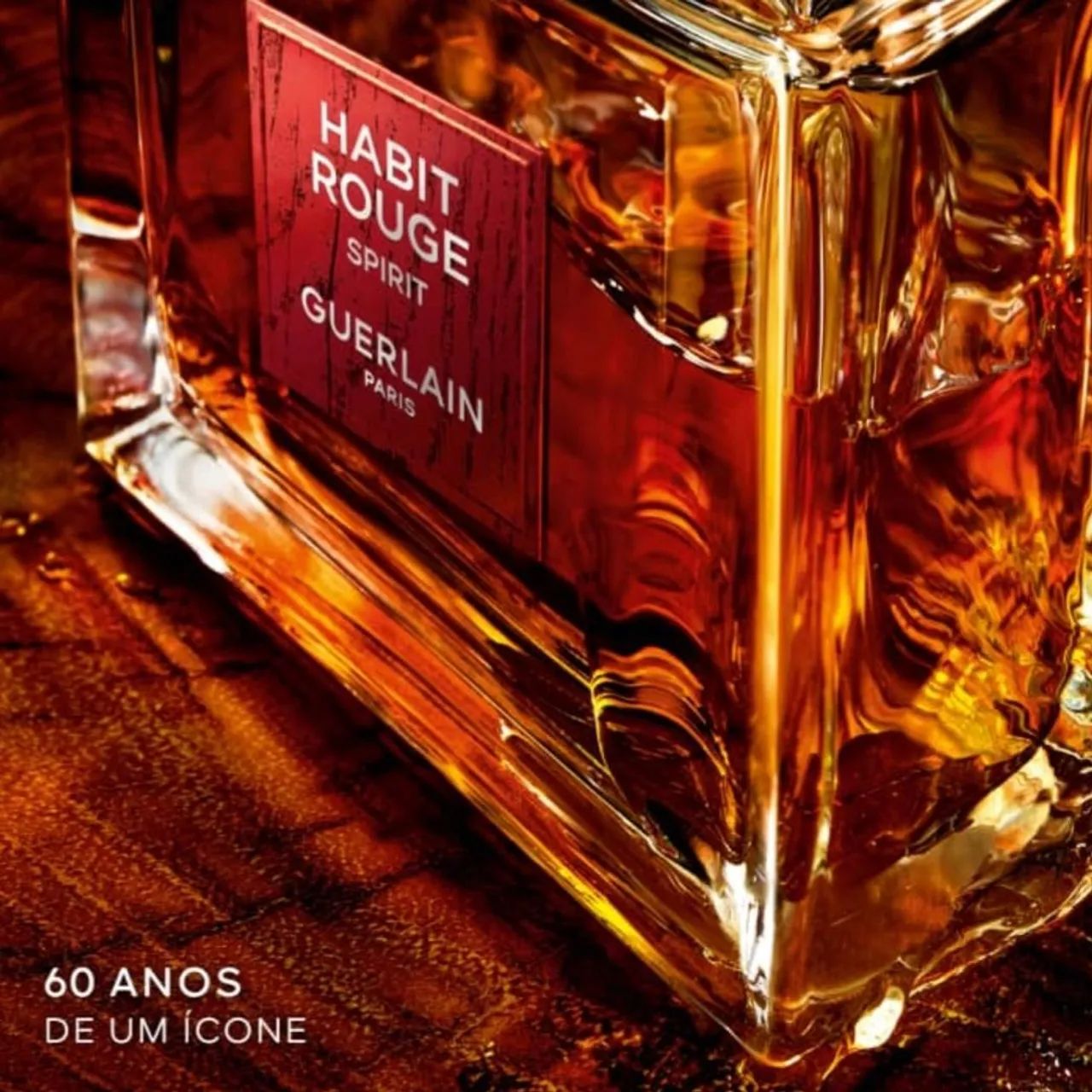 Perfume Guerlain Habit Rouge Spirit Parfum 100ml - Beleza e