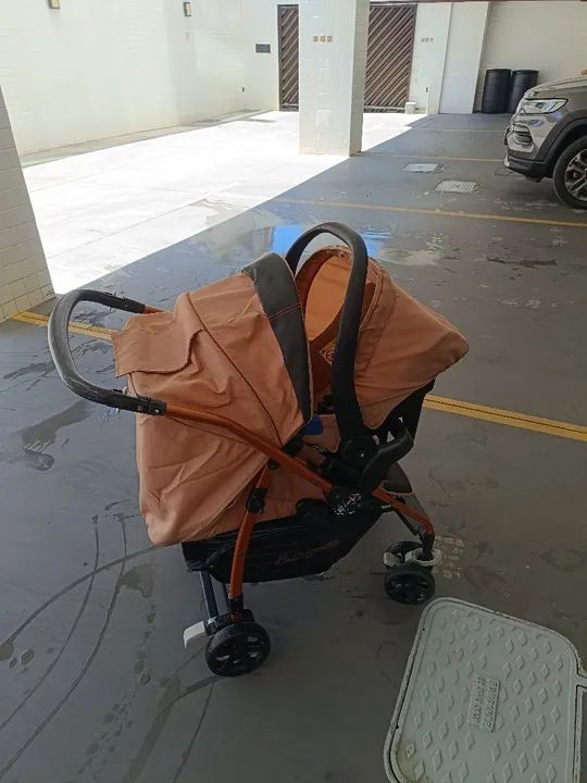 Carrinho de bebê + cosco  - Foto 2