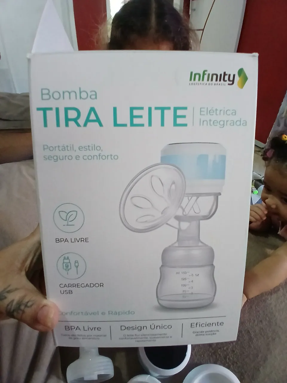 Extrator de Leite Elétrico Integrado Infinity