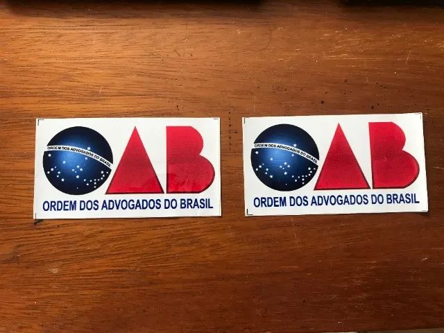 Adesivo OAB para uso Externo para colocar no carro 