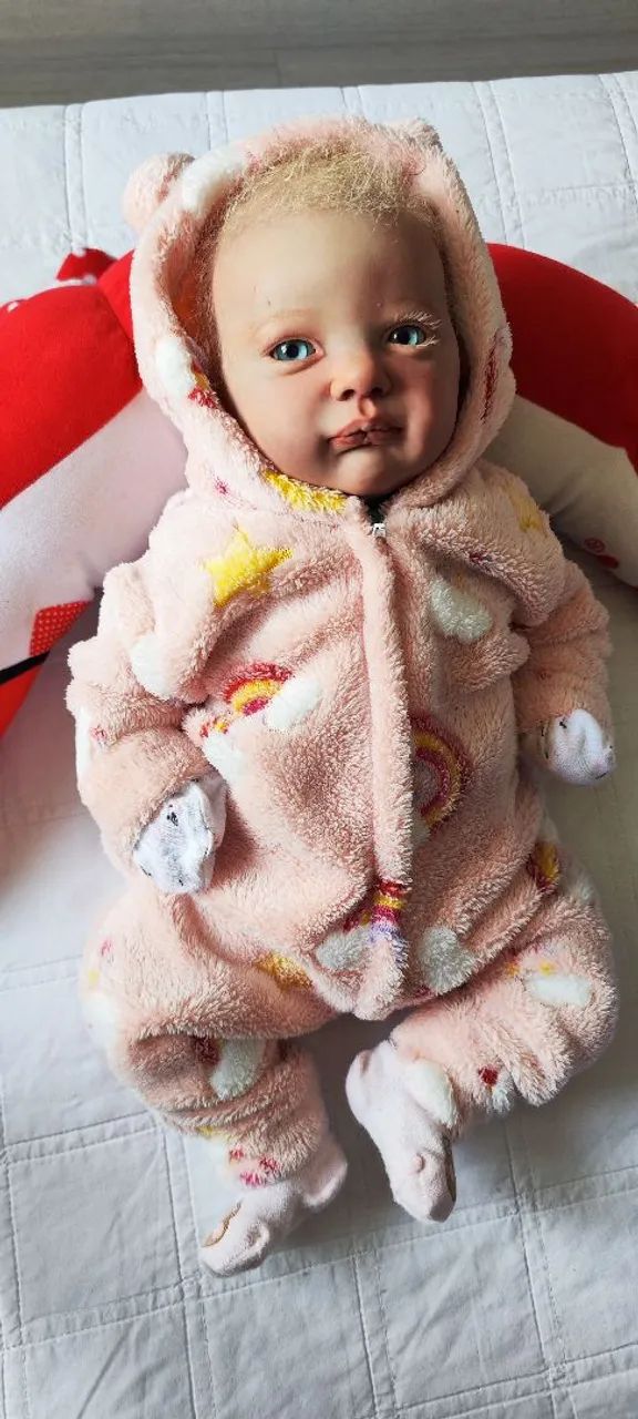 BEBÊ REBORN DE VERDADE AURORA SKY  - Foto 5