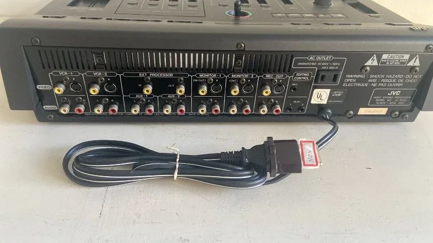 Antiga ilha de edição JVC JX-SV55 Video Editin Processor - Foto 3