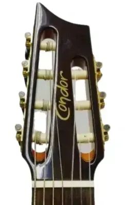 KIT Violão Condor Nylon 7 Cordas Eletrico Cn247E+RECEPTOR E TRANSMISOR SM-24 S/ FIO SMART - Foto 4