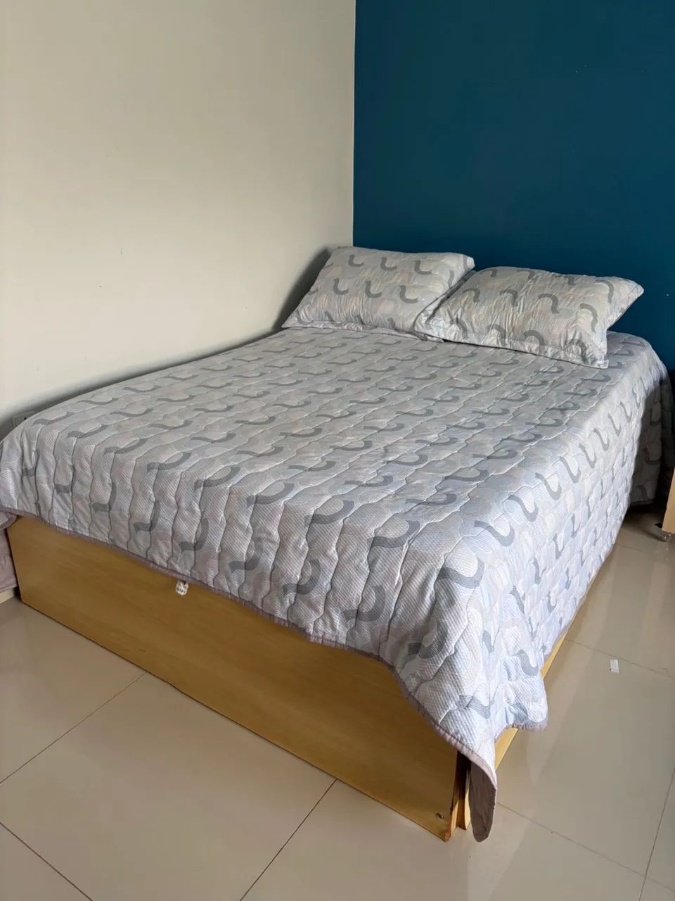 Double/single sofa bed with orthopedic mattress