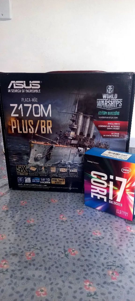 Kit i7 intel placa mãe e processador  - Foto 2