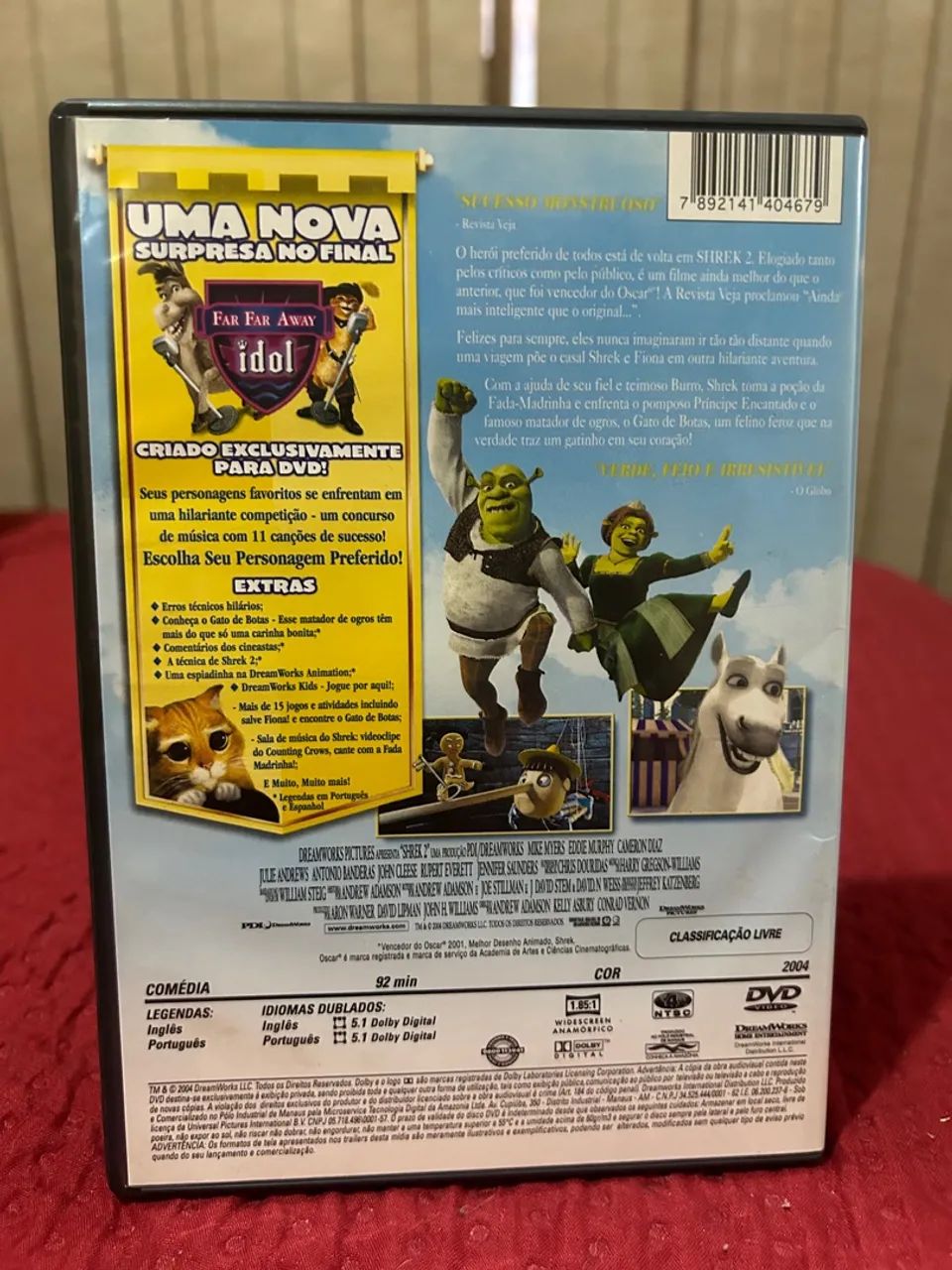 DVD Shrek 2 - Dreamworks - Foto 2
