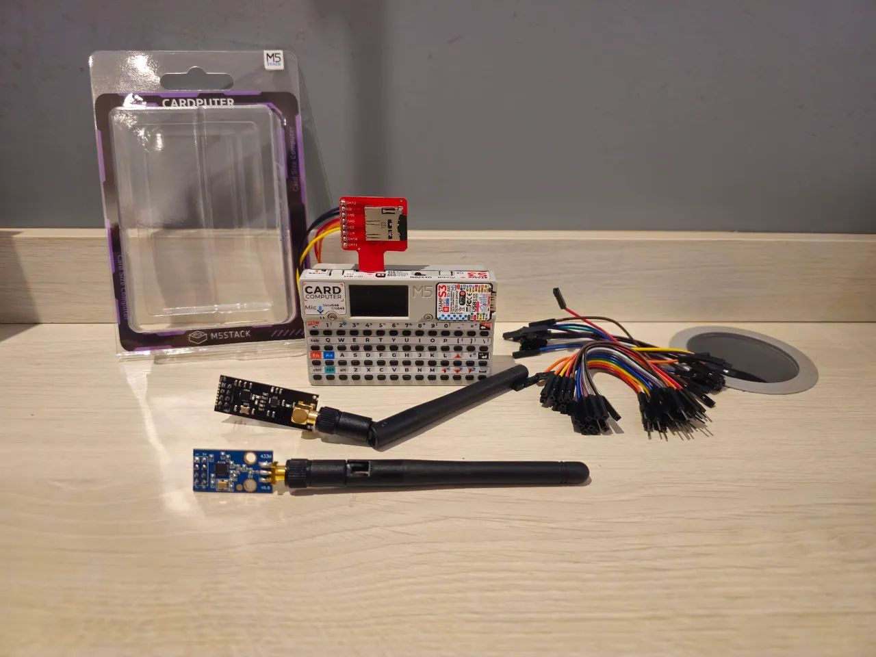 M5Stack CARDPUTER S3 + CC1101 e NRF2464312422879233122