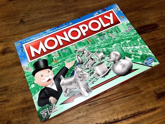 Jogo Monopoly Original - Peças de Ferro - Foto 5