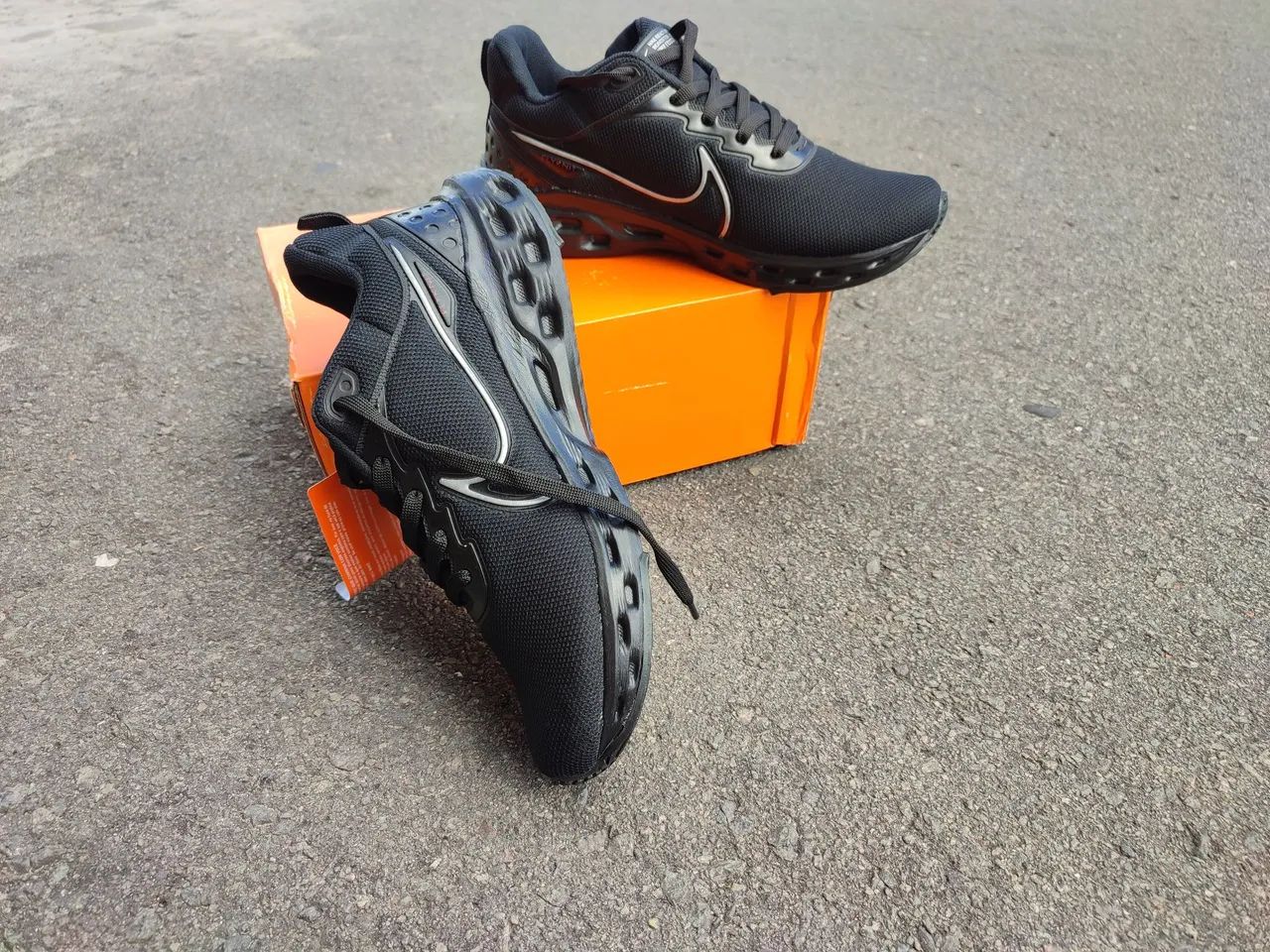 Tênis Nike Flyknit Preto - Foto 3