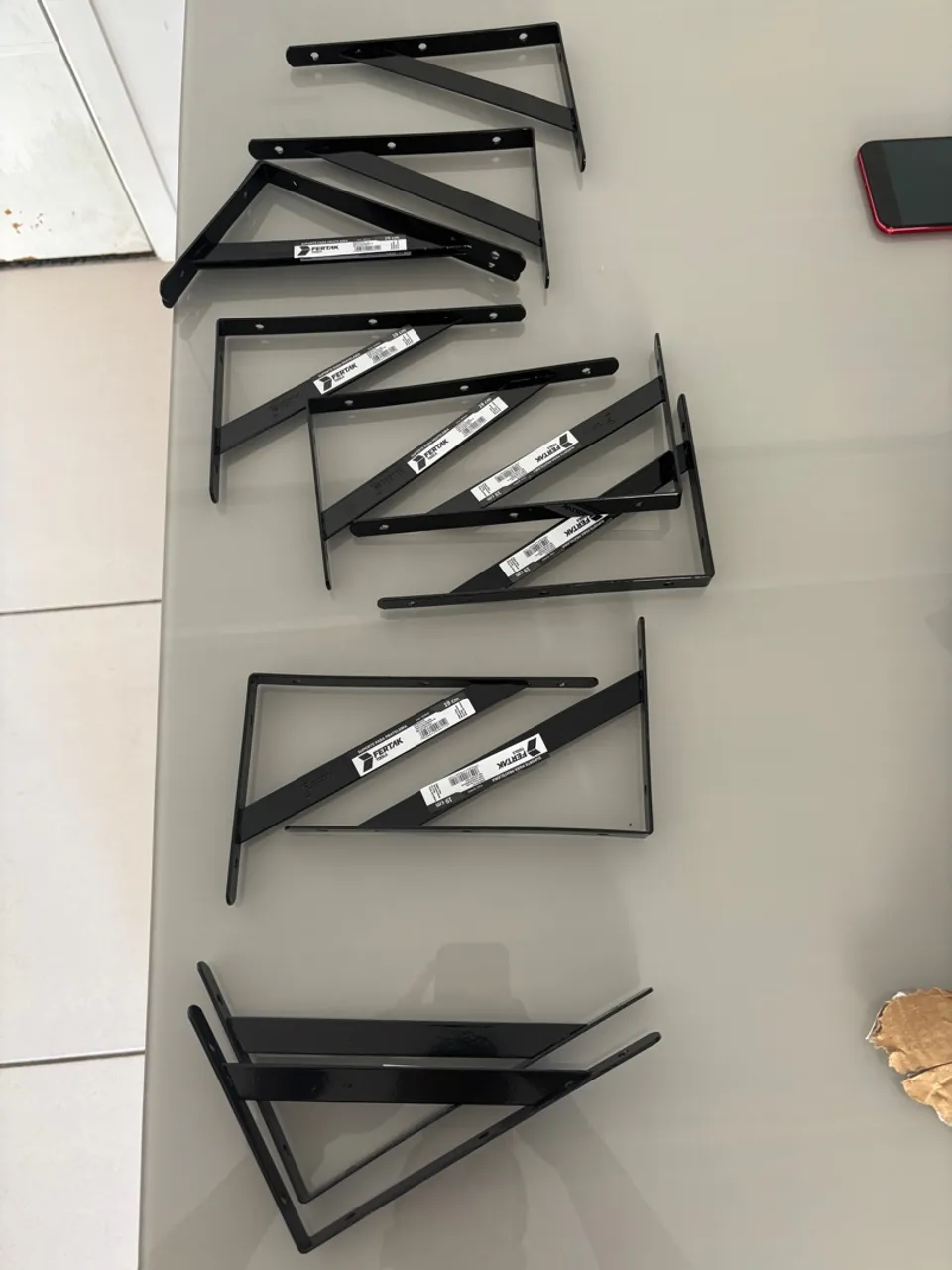 Suporte prateleira o PAR