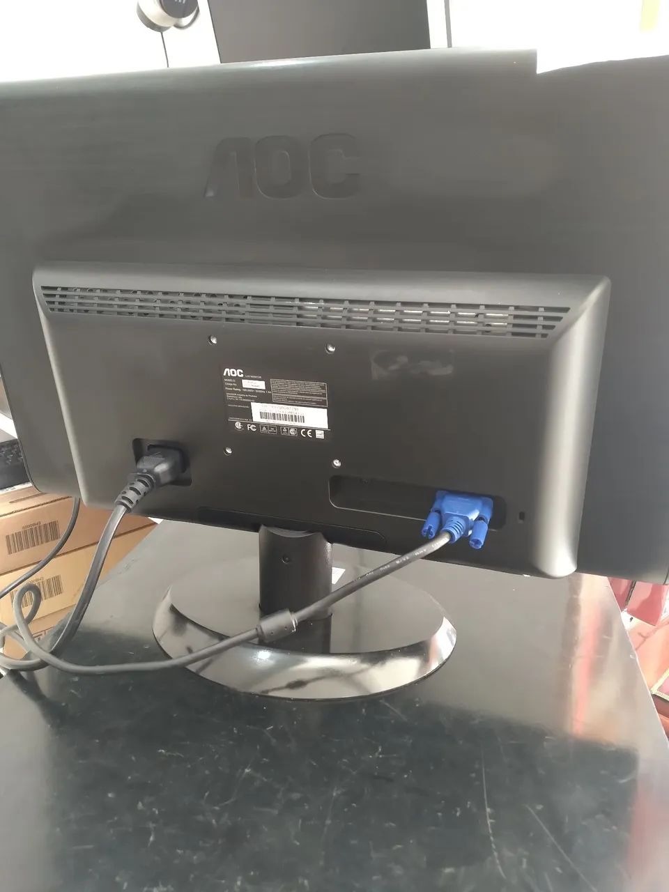 Monitor led 20" aoc top de imagem  - Foto 5